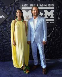 Levi's All Grown Up! Matthew McConaughey, Camila Alves Bring Son to Gala