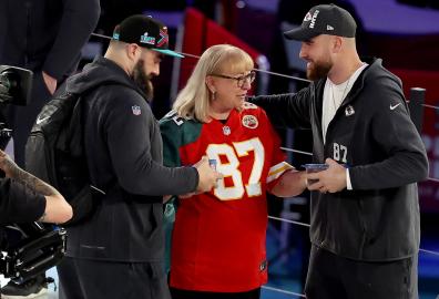 Why Donna Kelce 'Rarely' Spends Mother's Day With Sons Travis and Jason