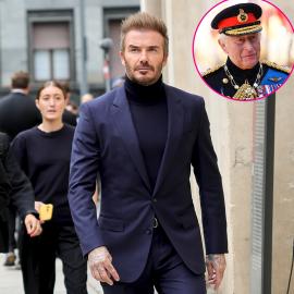 David Beckham ‘Really Wants the Knighthood’, 'Very Close’ With King Charles