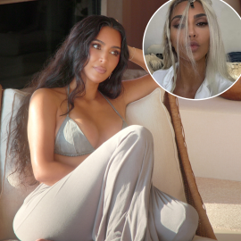 Kim Kardashian Goes Blonde Again: 'About That Time'