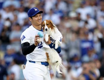 Shohei Ohtani Kissed His Dog Instead of His Wife After Winning MVP Award