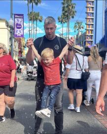 Meeting Mickey! See Ant Anstead’s Disneyland Fun With 3-Year-Old Son Hudson