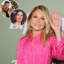 Kelly Ripa Suffers Wardrobe Malfunction with DWTS’ Val and Jenna