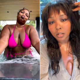 Lizzo Is the 'Beauty Standard’ as She Wows in Pink Bikini at ‘Poolchella’