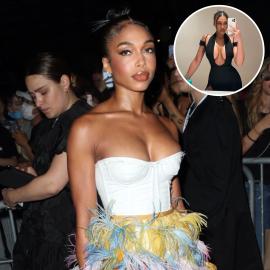 There's No ~Feuding~ Over Lori Harvey's Sexiest Braless Pictures