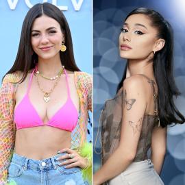 Victoria Justice Says She and Ariana Grande Have Texted About Feud Rumors