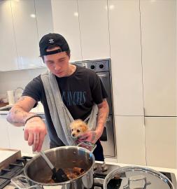 Sauce King? Brooklyn Beckham Defends Cooking With Wine Cork in the Pot