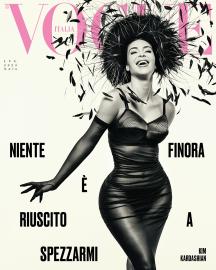 Kim Kardashian Goes Old Hollywood for 'Vogue Italia': 'A New Me'