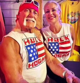 Hulk Hogan Announces Engagement to Sky Daily at Friend's Wedding ​