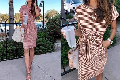 Score This Popular T-Shirt Dress With Over 26K Reviews for 35% Off
