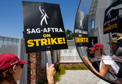WGA and SAG Take Action After Universal Tries to Prevent Shade for Strikers