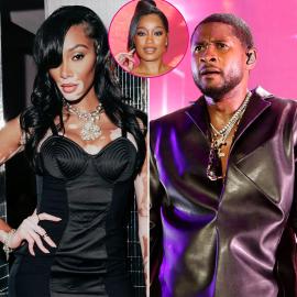 Winnie Harlow 'Figured Out the Secret' to Usher Show Amid Keke Drama