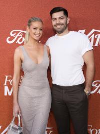 BiP's Dylan Barbour and Hannah Godwin Arrive in Paris for Their Wedding