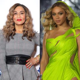 Tina Knowles Reacts to Rumor Beyonce Brings Her Own Toilet Seats on Tour