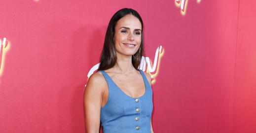 Jordana Brewster Steps Out for a 'Day of Indulgence' in a White Shift Dress