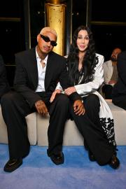 Cher and Ex Alexander ‘AE’ Edwards Get Cozy During Paris Fashion Week