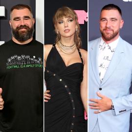 Jason Kelce Claims Taylor Swift Is '100 Percent' Dating His Brother Travis