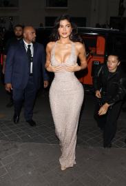 Kylie Jenner Is Ethereal in Snatched Waist Gown During Paris Fashion Week