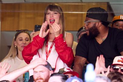 Where to Buy Taylor Swift’s Kansas City Chiefs’ Windbreaker