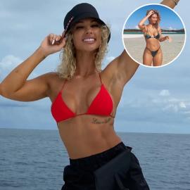 A Touchdown! Lauren Wood's Bikini Photos Are Simply Sizzling