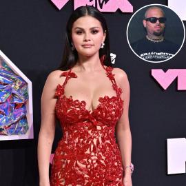 Selena Gomez Addresses Her Reaction to Chris Brown's VMA Nod: 'Who Cares'
