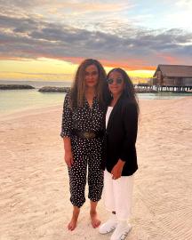 Tina Knowles Shows Off Blue Ivy’s Makeup Skills, Compares Her to Solange