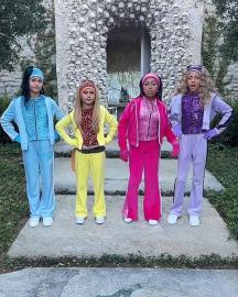 North West and Penelope Disick Turn Back Time in ‘Cheetah Girls’ Costumes