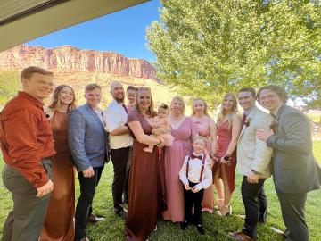 Janelle Brown Is a 'Happy Mama' With All 6 Kids at Christine's Wedding