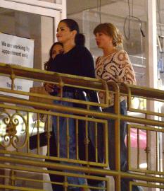 Taylor Swift Joins Selena Gomez for Low-Key Girls Night in L.A.