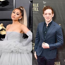 Ariana Grande Poses Backstage With Ethan Slater at Broadway Show