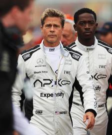 Brad Pitt 'Amazed' Formula 1 Racers With His Stunt Driving for New Biopic