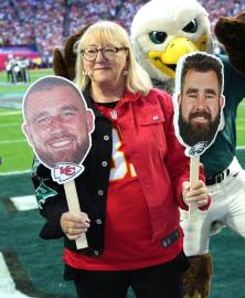 Travis Kelce's Mom Donna Reveals Good Luck Charms She Wears During Games