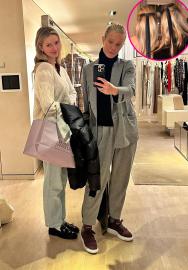 Gwyneth Paltrow and Daughter Apple Twin With Black Bows on Thanksgiving Day