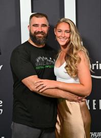 Jason Kelce Jokes Wife Kylie Already Called Him 'Sexiest Man in the World'