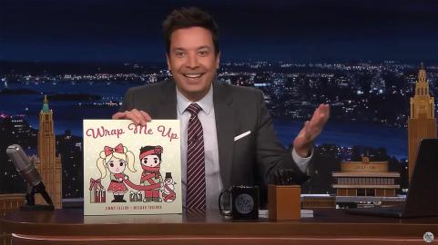 Jimmy Fallon Announces ‘Wrap Me Up’ Christmas Song With Meghan Trainor