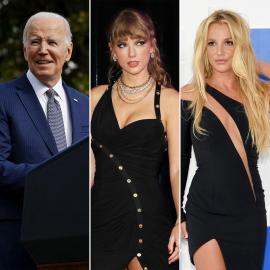 Joe Biden Confuses Taylor Swift and Britney Spears at Turkey Pardon