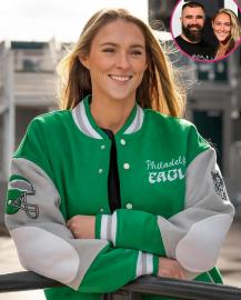 Kylie Kelce’s Signed Philadelphia Eagles Jacket Goes for $100,000