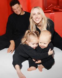 The Mahomes Family Kicks Off the Holiday Season in New Skims Campaign