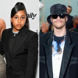 North West Trolls Pete Davidson’s Met Gala Look: ‘Going to the Gas Station’