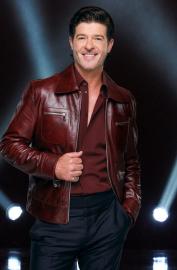 Robin Thicke Thinks a Boy Bander Is S’more on ‘The Masked Singer’