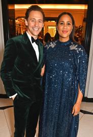Tom Hiddleston and Fiancee Zawe Ashton Enjoy Red Carpet Date Night in London