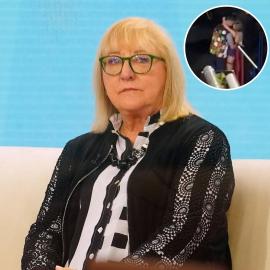 Travis Kelce’s Mom Donna Says She’s ‘Glad He’s Happy’ With Taylor Swift