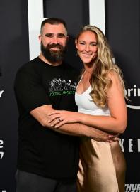 Jason Kelce's Wife Kylie Kelce Reacts to Rumored Taylor Swift Shade