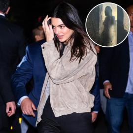 Kendall Jenner Shows Off Nude Body While Taking an Outdoor Shower