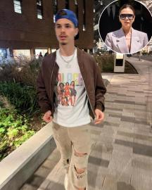 Victoria Beckham’s Son Romeo Rocks Spice Girls Merch: ‘U Like My T-Shirt?’