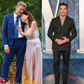 Golden Bachelor’s Gerry and Theresa Get Fake Married By Mark Consuelos