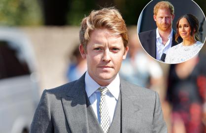 Hugh Grosvenor Won’t Confirm Prince Harry and Meghan Markle Invitation