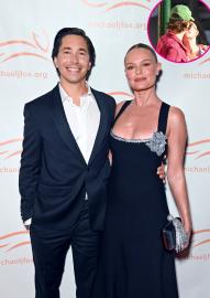 Kate Bosworth and Justin Long Pack on the PDA While Walking Their Dog