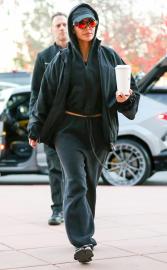 Kim Kardashian Makes a Case for Wearing Flip-Flops for Fall