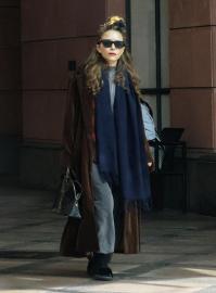Mary-Kate Olsen Shows Off Her Understated Style During Rare Outing